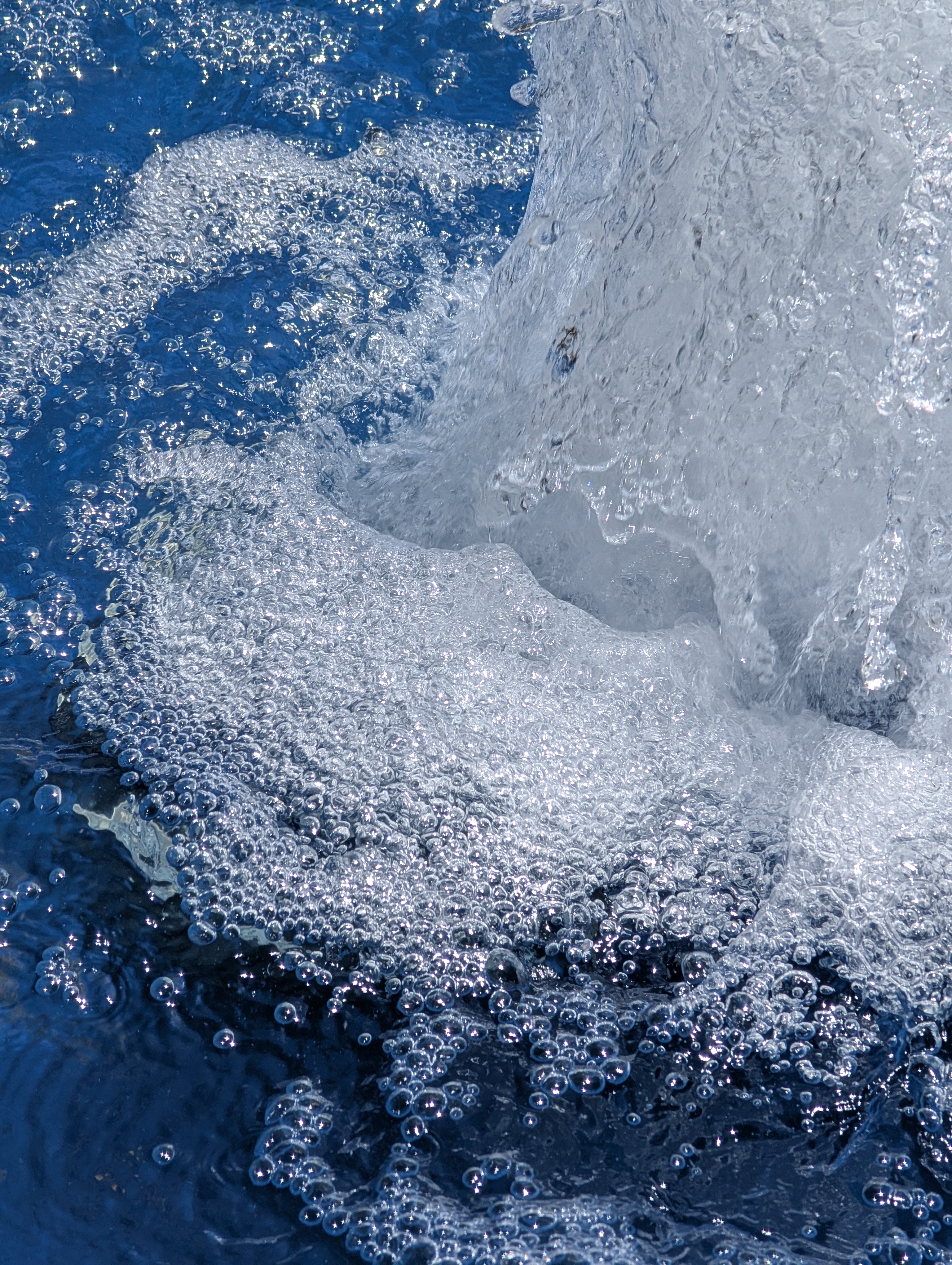 Multiple bubbles in motion